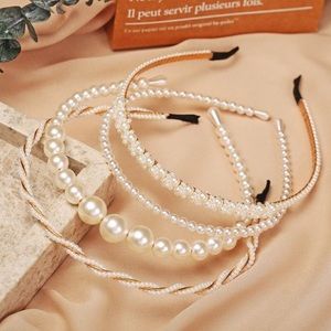 Faux Pearl headband set